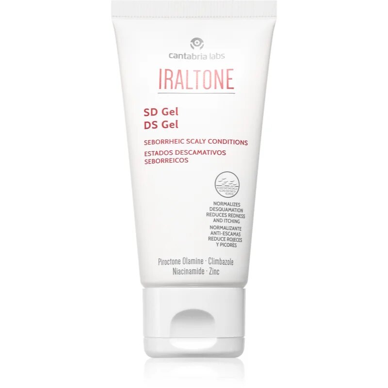 IRALTONE SD Gel lasna nega za seboroični dermatitis in hude oblike prhljaja 50 ml