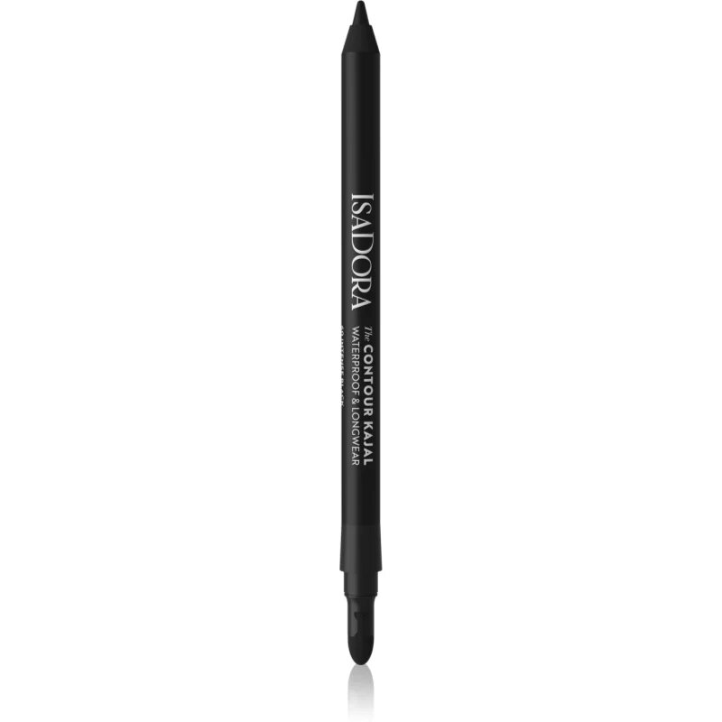 IsaDora Contour Kajal kajal svinčnik za oči odtenek 60 Intense Black 12 g
