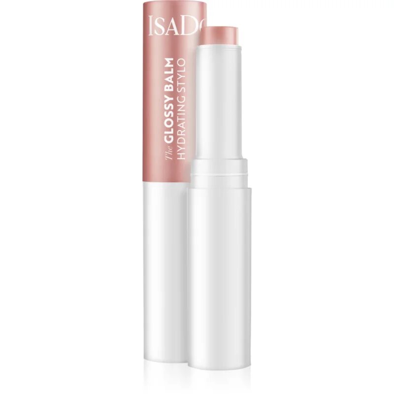 IsaDora Glossy Balm Hydrating Stylo barvni vlažilni balzam za ustnice odtenek 41 Pink Silk 1.6 g