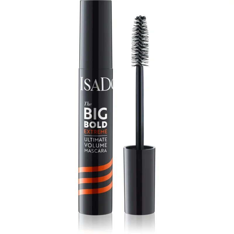 IsaDora The Big Bold Extreme Ultimate Volume Mascara maskara za ekstremni volumen in intenzivno črno barvo odtenek 15 Extreme Black 14 ml