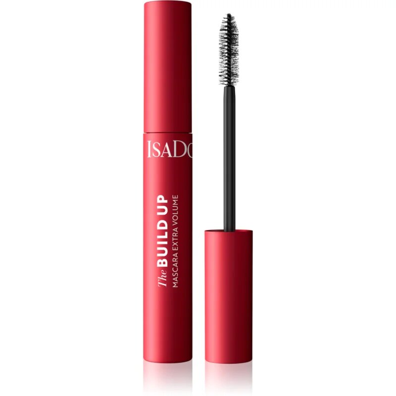 IsaDora The Build Up Mascara Extra Volume maskara za ekstra volumen odtenek 01 Super Black 10 ml
