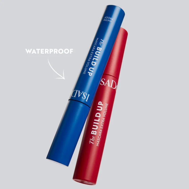 IsaDora The Build Up Mascara Extra Volume maskara za ekstra volumen odtenek 01 Super Black 10 ml
