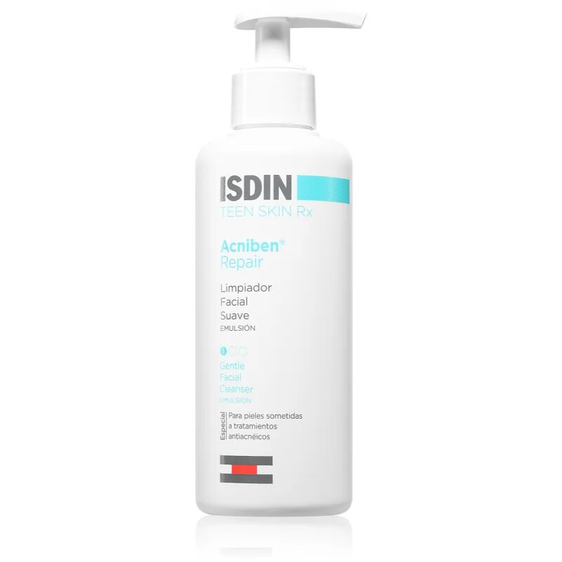 ISDIN Acniben Gentle Facial Cleanser nežna čistilna emulzija za problematično kožo akne 180 ml