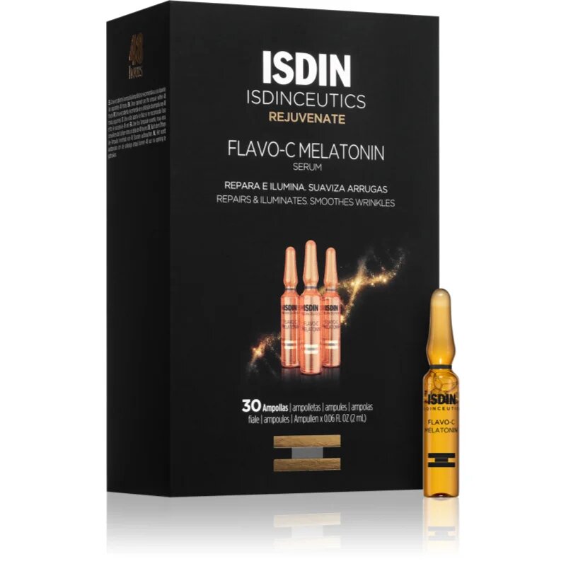ISDIN ceutics Flavo-C serum za obraz proti prvim znakom staranja kože 30x2 ml