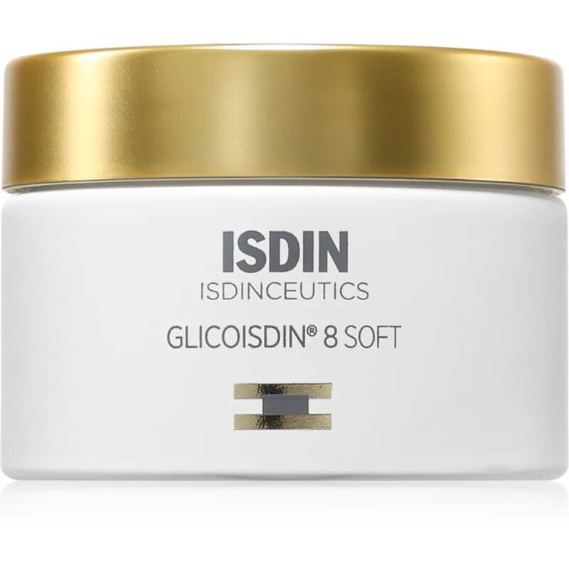 ISDIN ceutics Glico 8 Soft Nežna piling krema z glikolno kislino za vse tipe kože 50 g