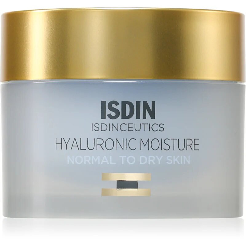 ISDIN ceutics Hyaluronic Moisture Normal To Dry Skin Ceram dnevna krema za normalno in suho kožo za ponovno polnjenje 50 g