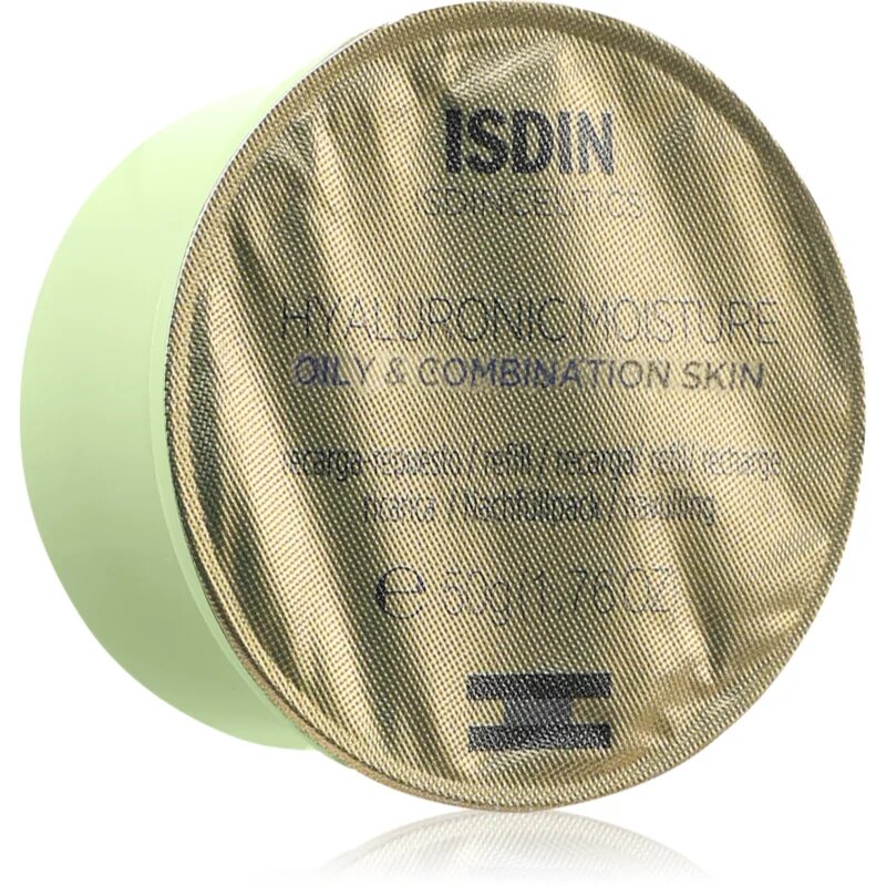 ISDIN ceutics Hyaluronic Moisture Oily and Combination Skin dnevna vlažilna krema za mastno in mešano kožo nadomestno polnilo 50 g