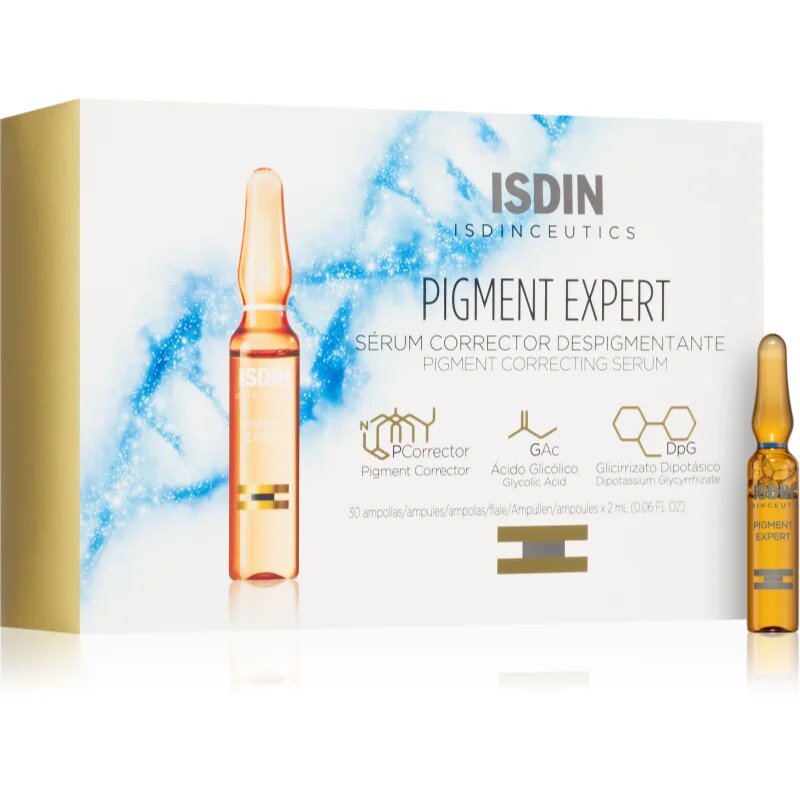 ISDIN ceutics Pigment Expert posvetlitveni korekcijski serum proti pigmentnim madežem 30x2 ml