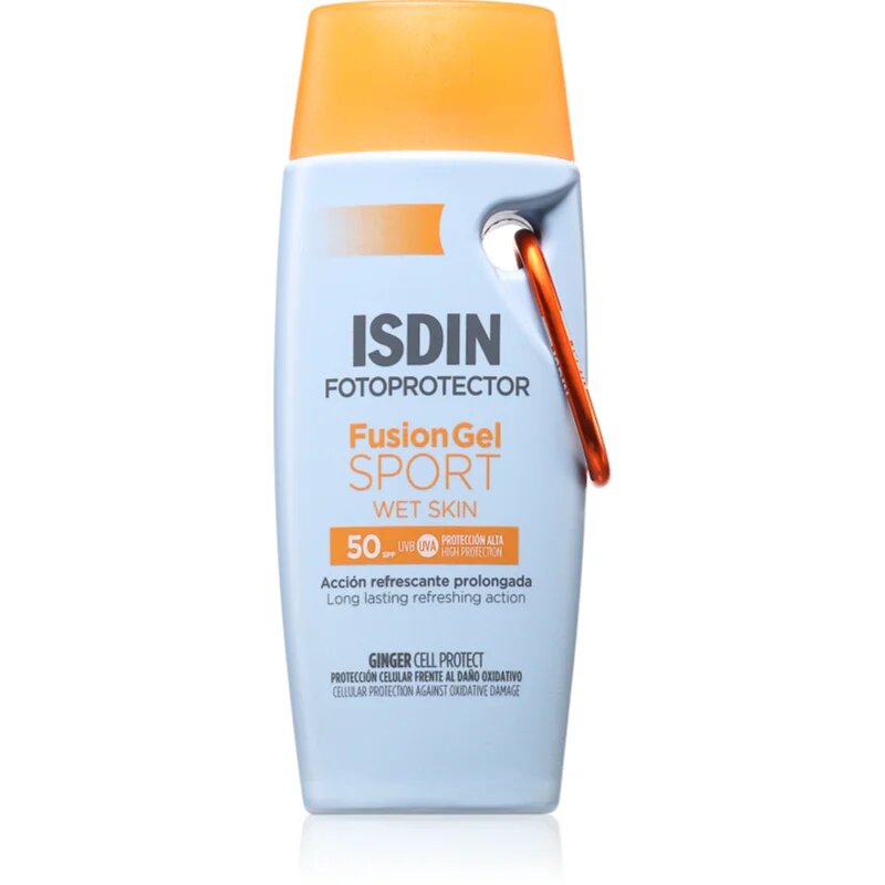 ISDIN Fotoprotector Fusion Gel Sport ultra lahki zaščitni fluid za športnike SPF 50 100 ml