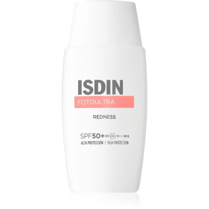 ISDIN FotoUltra Redness SPF 50 krema za sončenje za občutljivo kožo 50 ml