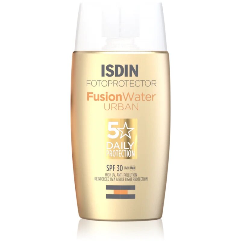 ISDIN Fusion Water zaščitna krema za obraz SPF 30 50 ml
