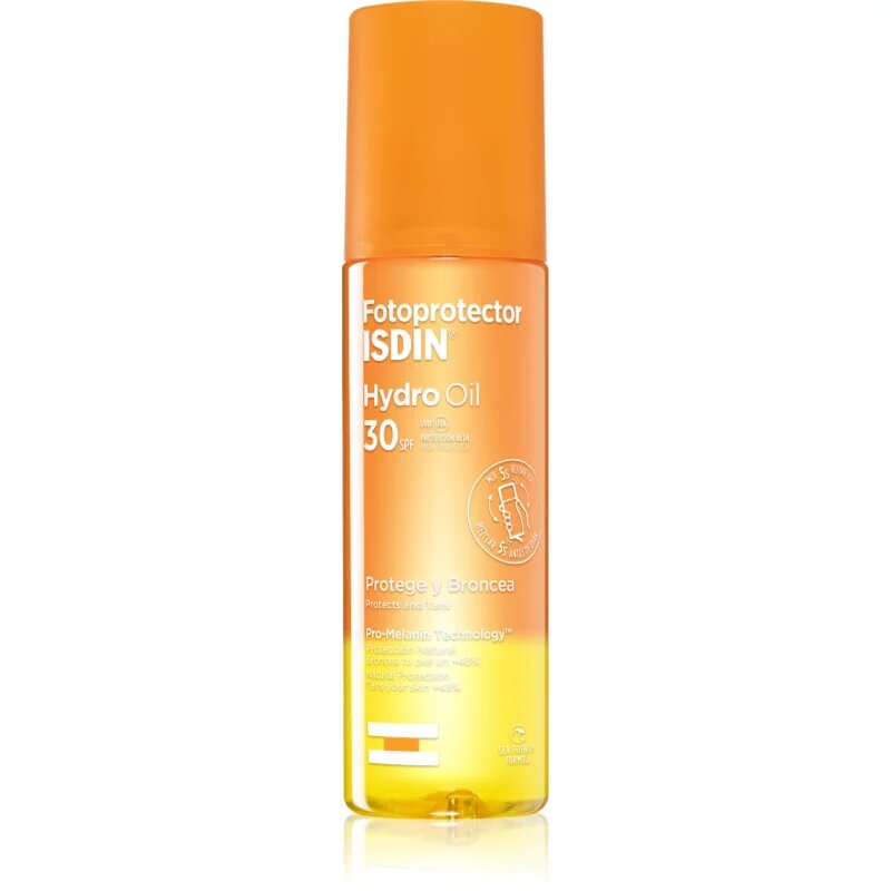 ISDIN Hydro Oil pršilo za sončenje SPF 30 200 ml