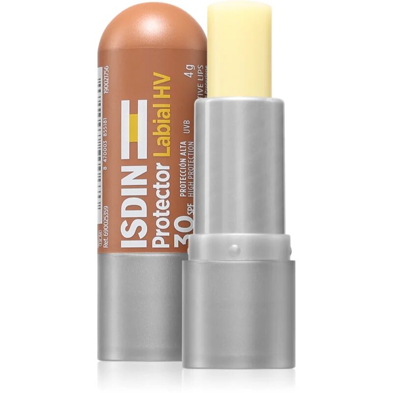 ISDIN Protector Labial HV SPF 30 zaščitni balzam za ustnice proti sončnemu sevanju 4 g