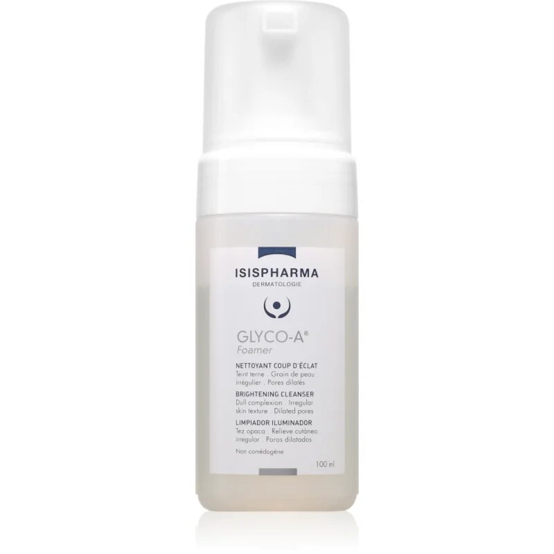 ISISPHARMA Glycoa-A Cleanser posvetlitvena čistilna pena 100 ml