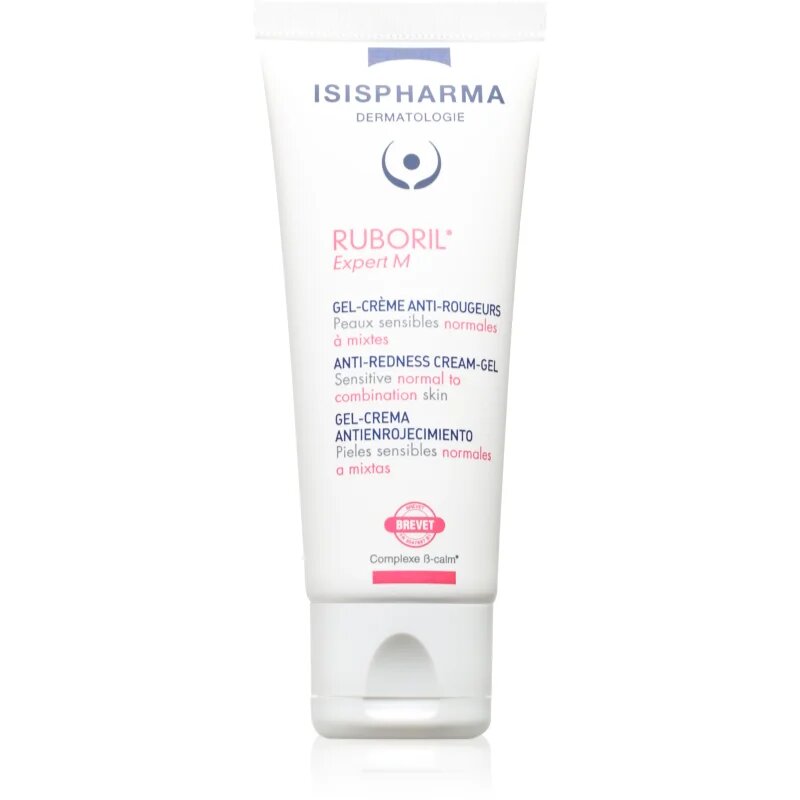 ISISPHARMA Ruboril Expert M gel krema proti rdečici na obrazu 40 ml
