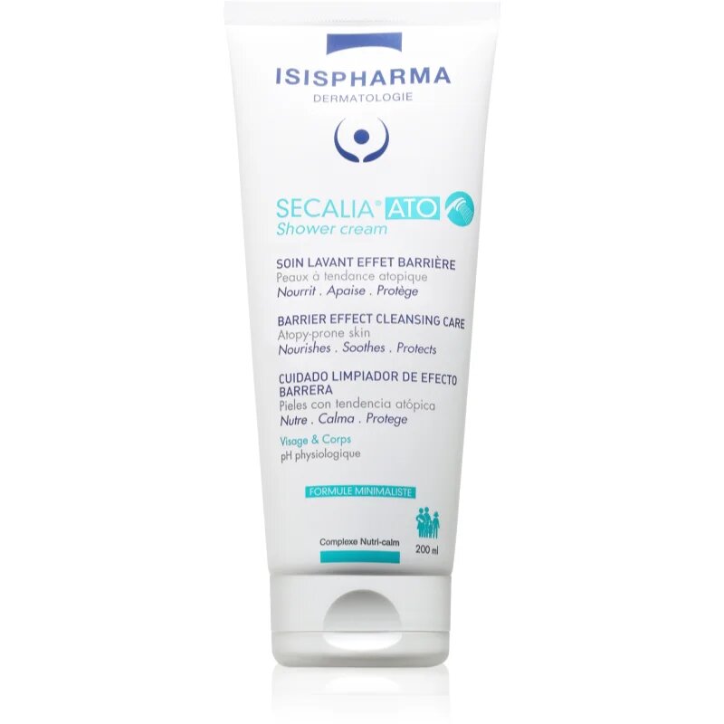 ISISPHARMA Secalia ATO Shower Cream pomirjajoča krema za prhanje 200 ml