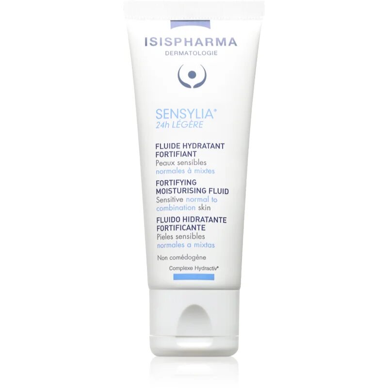 ISISPHARMA Sensylia 24h Légère vlažilni fluid za mešano do mastno kožo 40 ml
