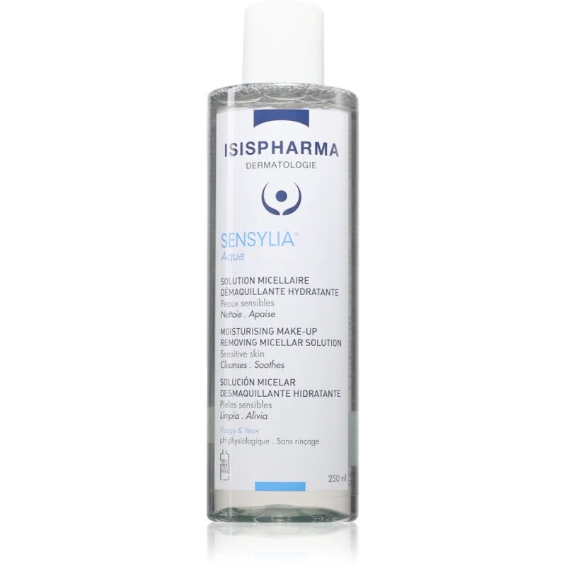 ISISPHARMA Sensylia Aqua odstranjevalec ličil 250 ml