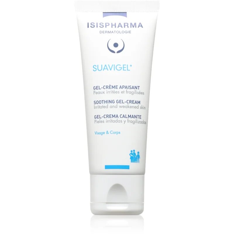 ISISPHARMA Suviagel vlažilna in pomirjajoča gel krema za razdraženo kožo 40 ml