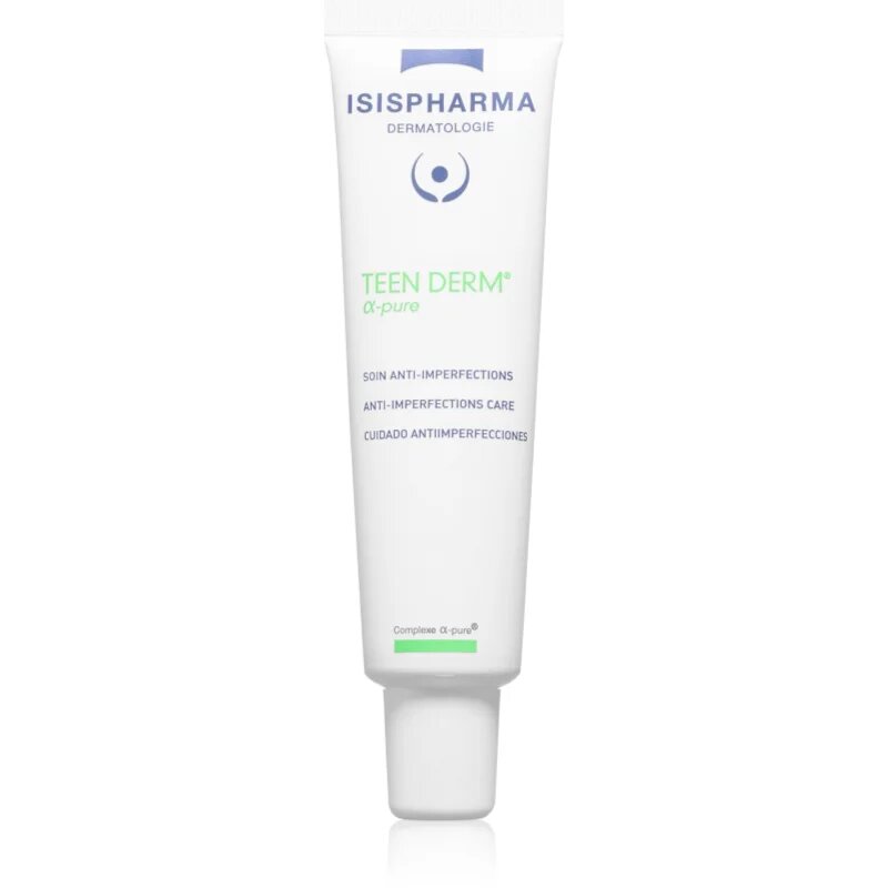 ISISPHARMA Teen Derm α-pure lokalna nega proti nepravilnostim na koži 30 ml