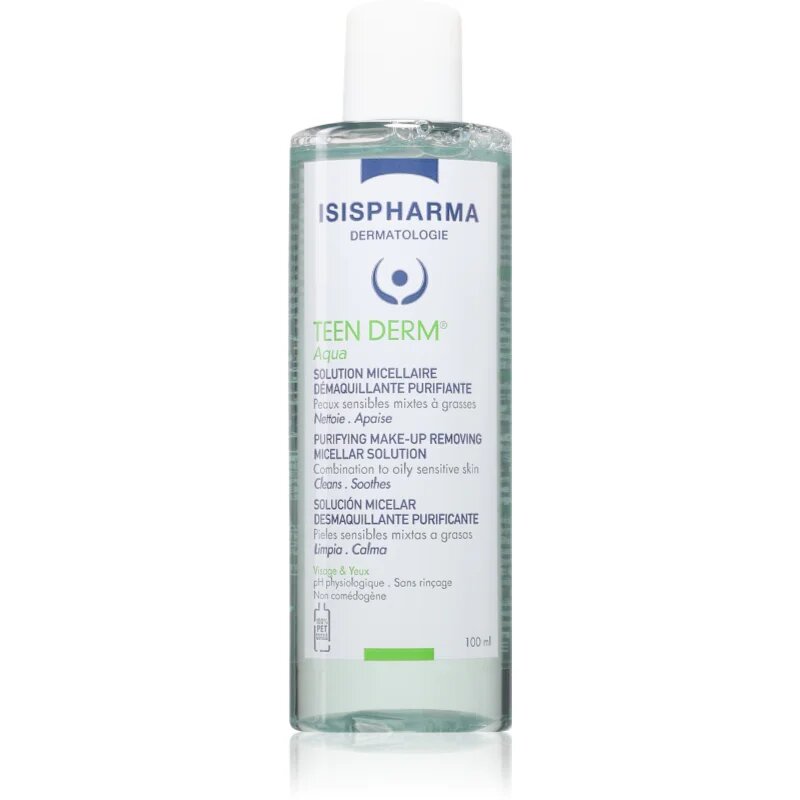 ISISPHARMA Teen Derm Aqua čistilna micelarna voda 100 ml