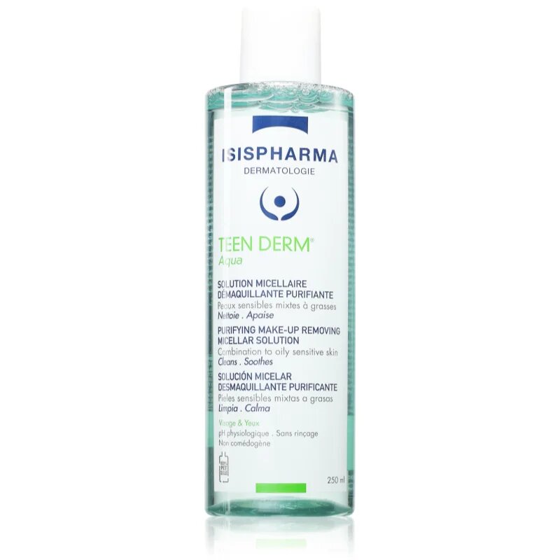 ISISPHARMA Teen Derm Aqua čistilna micelarna voda 250 ml