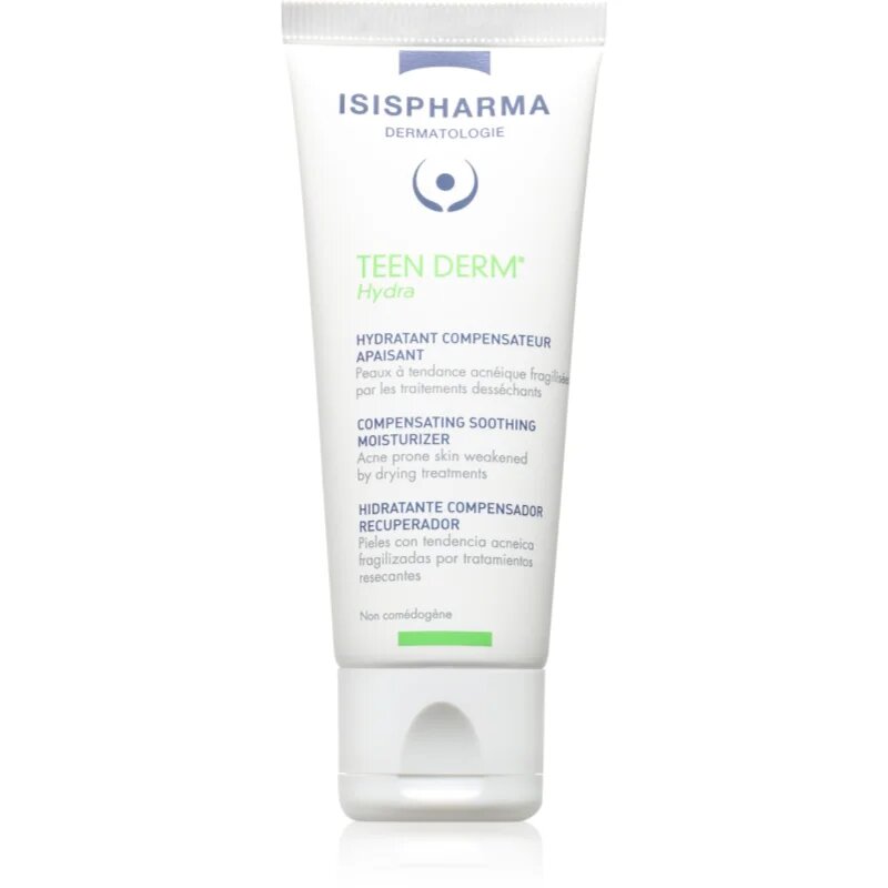 ISISPHARMA Teen Derm Hydra vlažilna in pomirjujoča krema za mastno k aknam nagnjeno kožo 40 ml