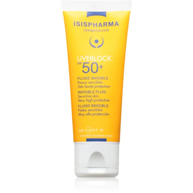 ISISPHARMA Uveblock SPF 50+ Fluid zaščitni fluid SPF 50+ 40 ml