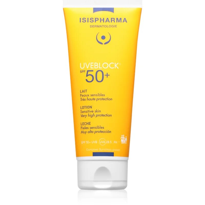 ISISPHARMA Uveblock SPF 50+ Lotion vlažilni losjon za telo SPF 50+ 100 ml