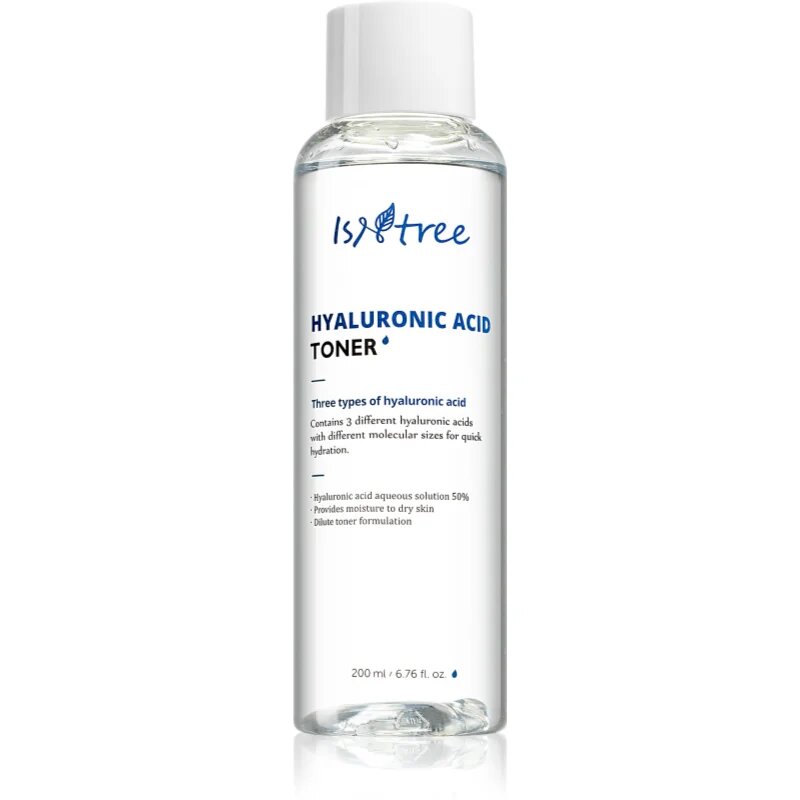 Isntree Hyaluronic Acid vlažilni tonik za obraz s hialuronsko kislino 200 ml