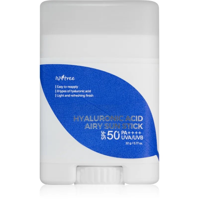 Isntree Hyaluronic Acid zaščitni vlažilni balzam v paličici SPF 50+ 22 g