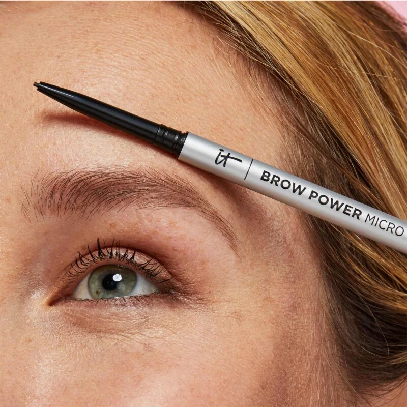 IT Cosmetics Brow Power Micro svinčnik za obrvi odtenek Universal Taupe 0.16 g