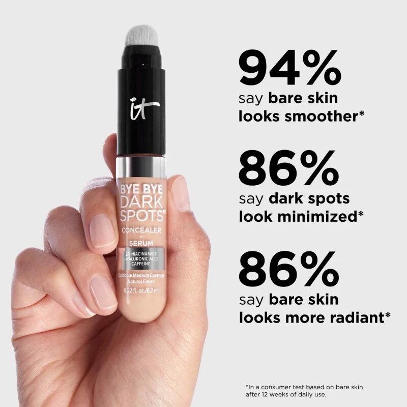 IT Cosmetics Bye Bye Dark Spots kremasti prekrivni korektor za ženske 22 Light Neutral 7 ml