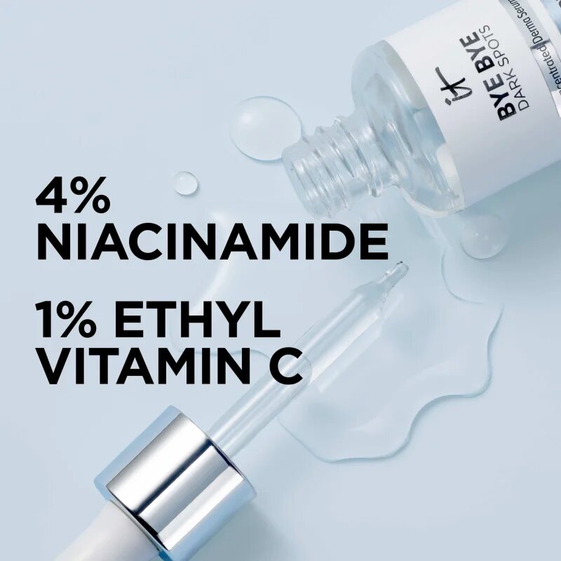 IT Cosmetics Bye Bye Dark Spots posvetlitveni korekcijski serum proti pigmentnim madežem z niacinamidom za ženske 30 ml