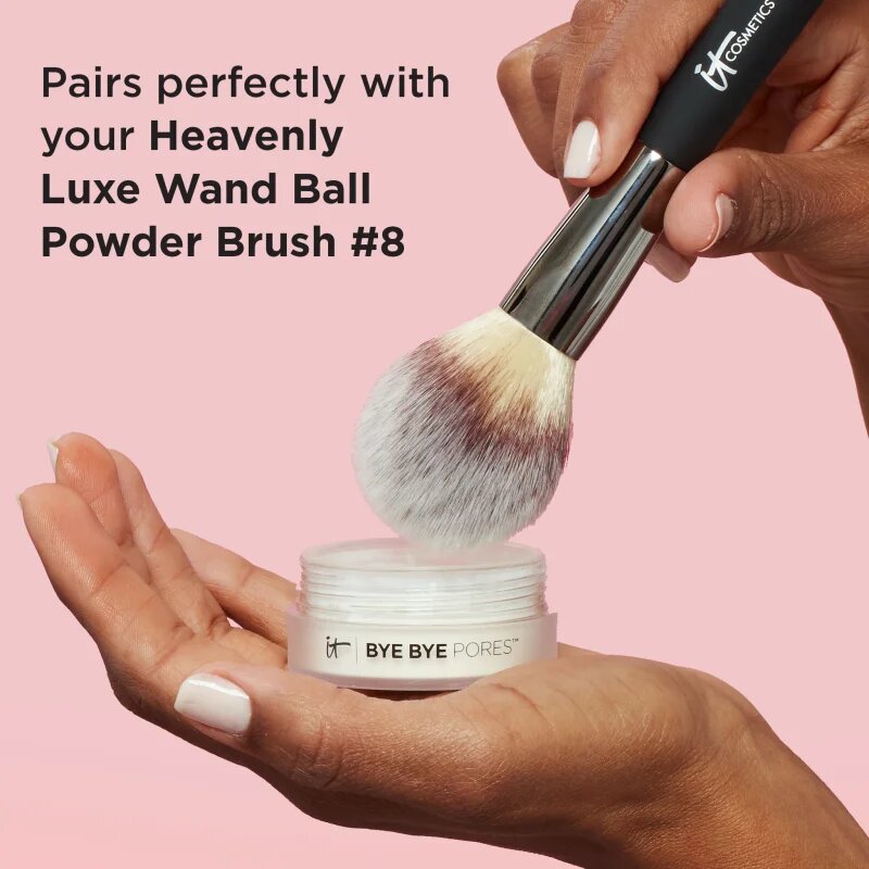 IT Cosmetics Bye Bye Pores Poreless Finish Loose Setting Powder posvetlitveni puder v prahu za žameten videz kože odtenek Translucent 6.8 g