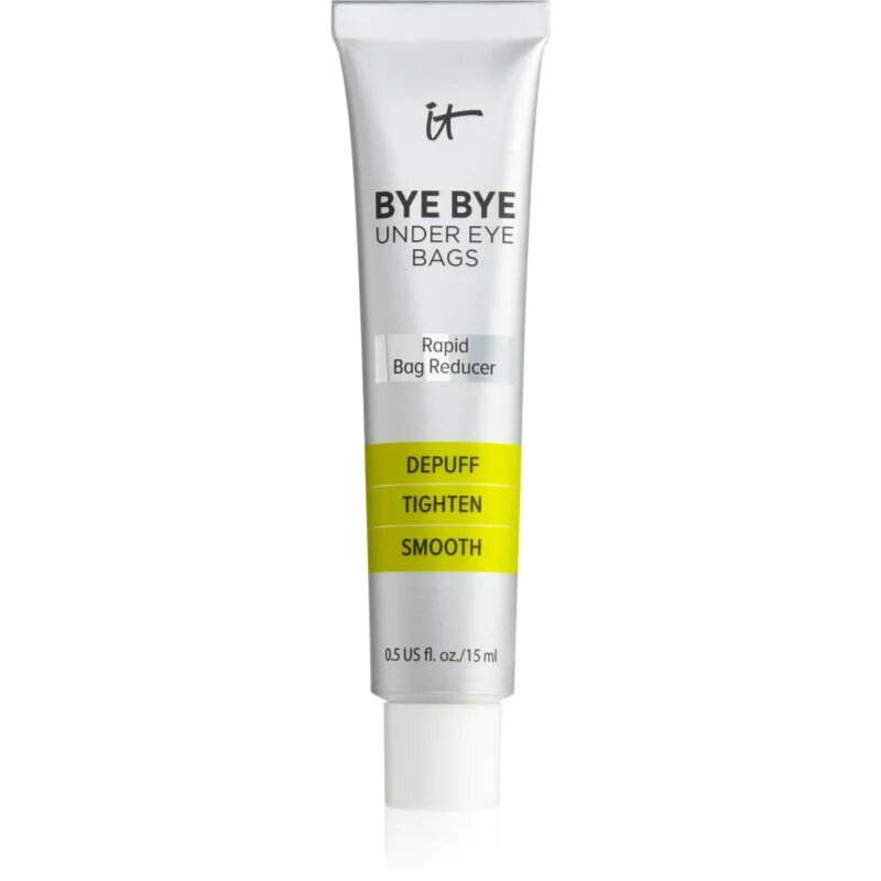 IT Cosmetics Bye Bye Under Eye Bags posvetlitvena krema za predel okoli oči proti zabuhlosti in temnim kolobarjem za ženske 15 ml