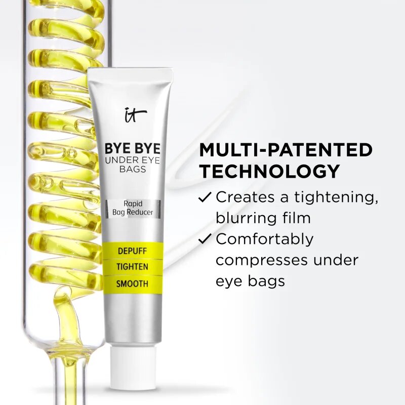 IT Cosmetics Bye Bye Under Eye Bags posvetlitvena krema za predel okoli oči proti zabuhlosti in temnim kolobarjem za ženske 15 ml