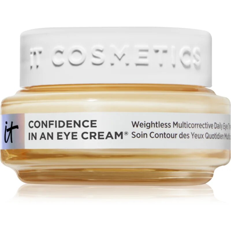 IT Cosmetics Confidence In an Eye Cream krema proti gubam za predel okoli oči s peptidi za ženske 15 ml