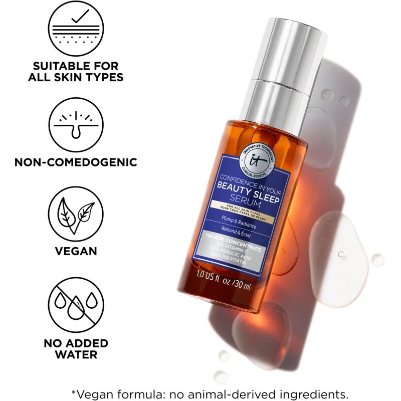 IT Cosmetics Confidence In Your Beauty Sleep antioksidantni serum s trojnim učinkom 30 ml