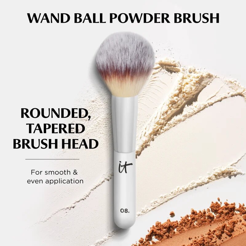 IT Cosmetics Heavenly Luxe Brush čopič za puder za ženske #8 1 kos