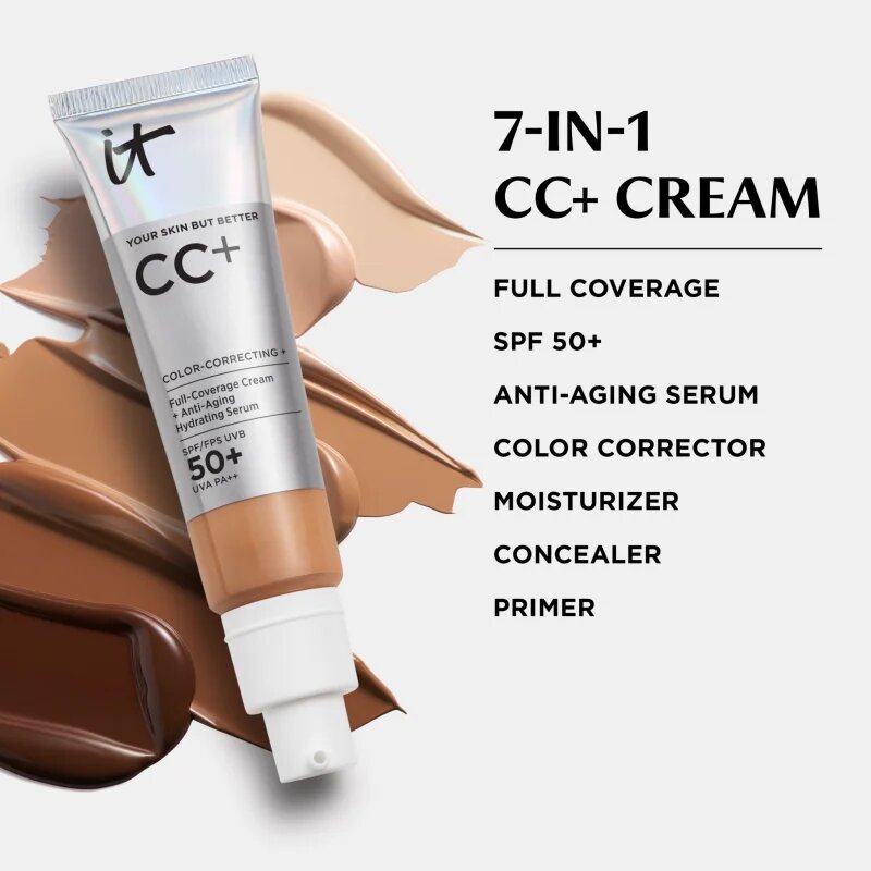 IT Cosmetics Your Skin But Better CC+ CC krema SPF 50+ odtenek Rich Honey 32 ml