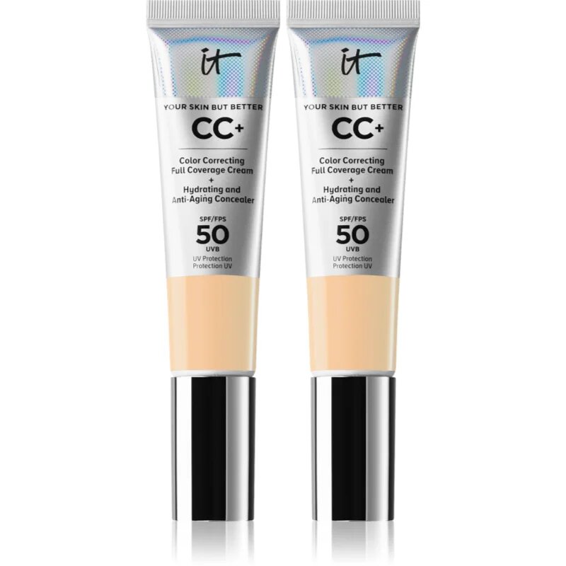 IT Cosmetics Your Skin But Better CC+ light meidum Duopack set