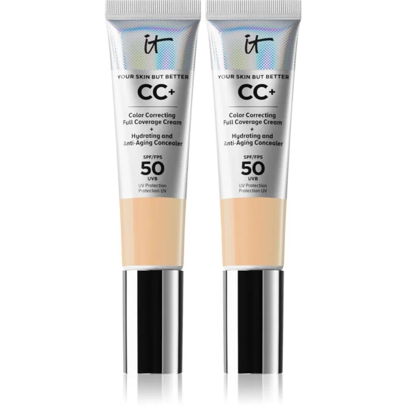 IT Cosmetics Your Skin But Better CC+ medium Duopack set