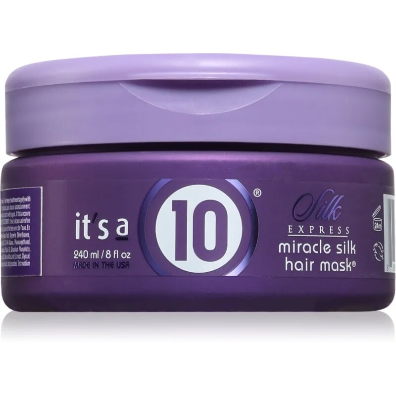 it's a 10 Miracle Silk Hair mask globinsko hranilna maska 240 ml