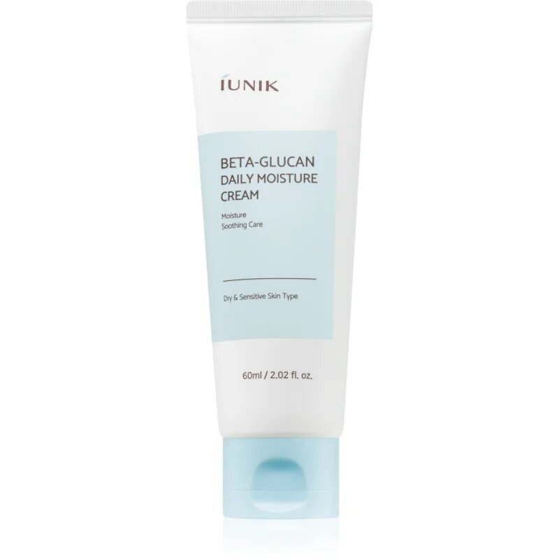 iUnik Beta Glucan Daily Moisture Cream intenzivno vlažilna krema 60 ml