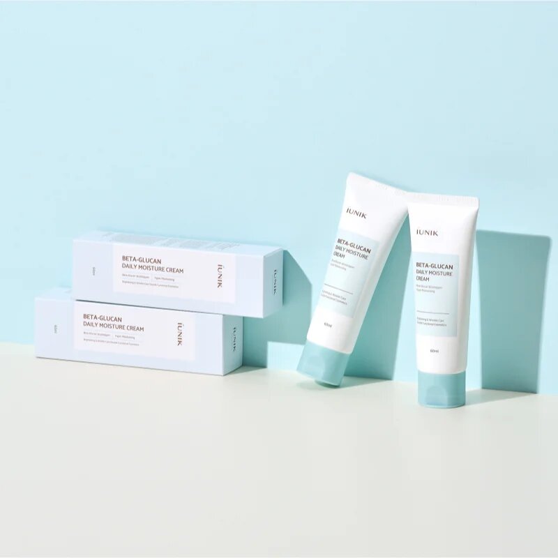 iUnik Beta Glucan Daily Moisture Cream intenzivno vlažilna krema 60 ml