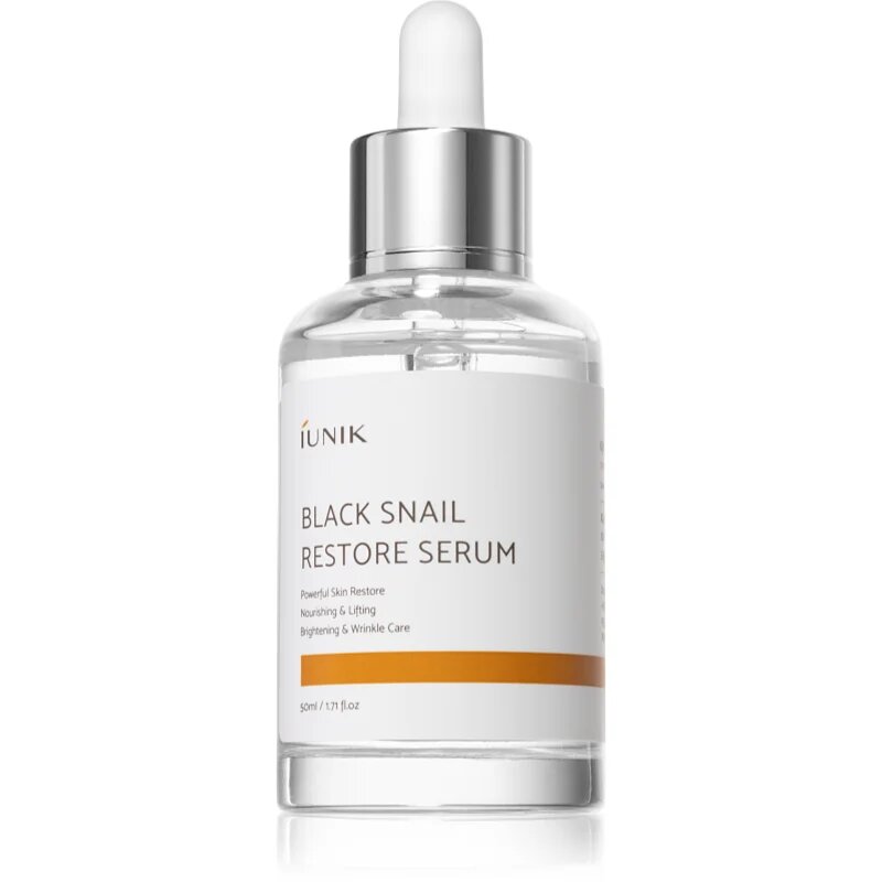 iUnik Black Snail regeneracijski serum proti gubam 50 ml