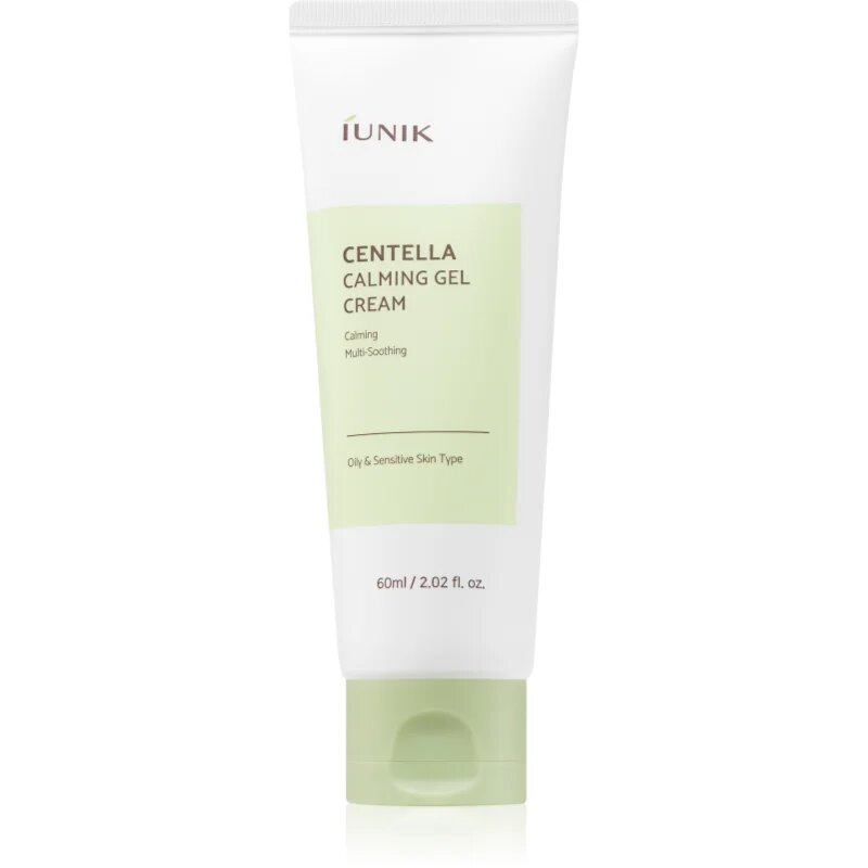 iUnik Centella Calming Gel Cream lahka gelasta krema za pomiritev kože 60 ml