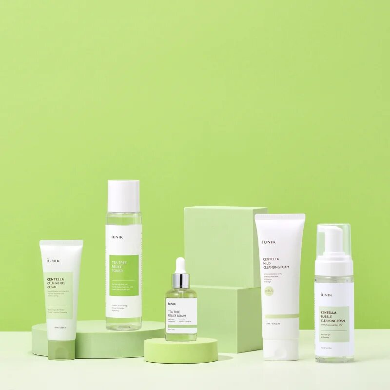 iUnik Centella Calming Gel Cream lahka gelasta krema za pomiritev kože 60 ml