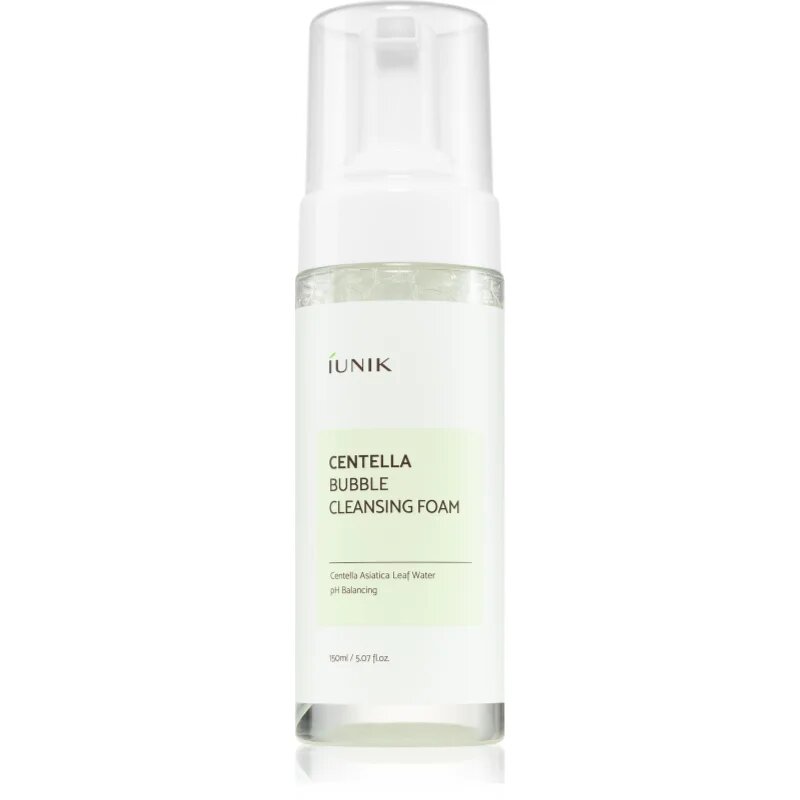 iUnik Centella nežna čistilna pena za občutljivo kožo 150 ml